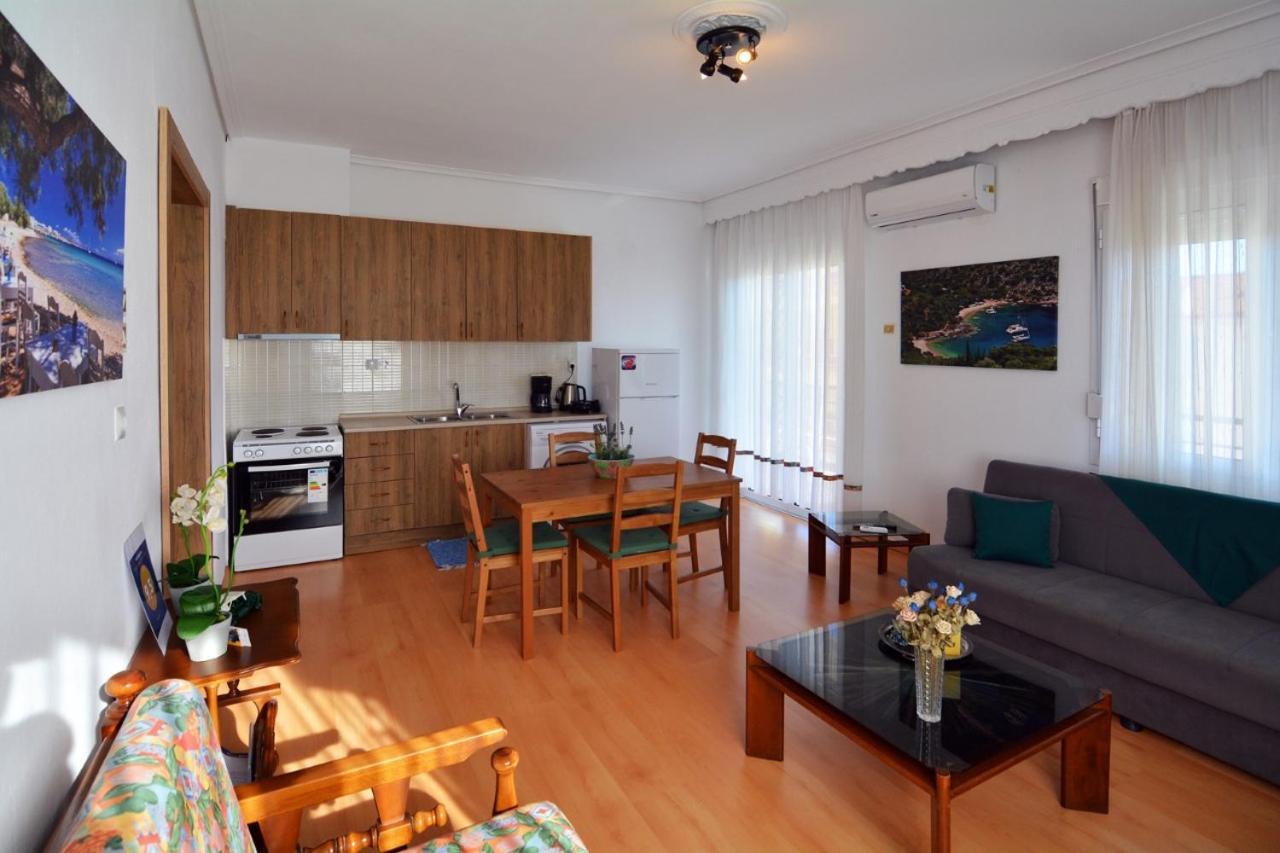 Zeusplace Georgia House Daire Leptokarya  Dış mekan fotoğraf